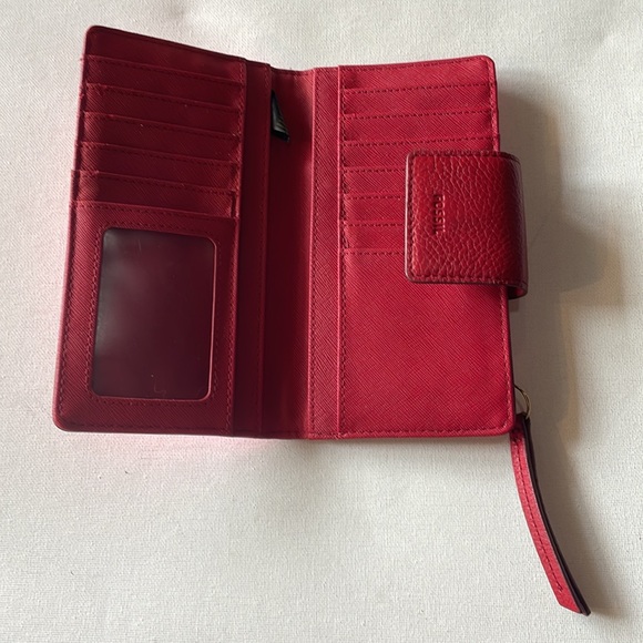 Fossil leather purse - Picture 3 of 4